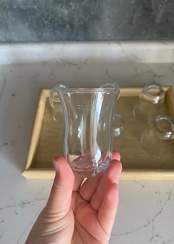 6 Adet Cam Bardak - Görsel 3