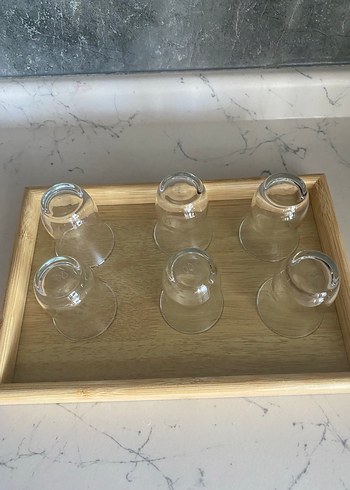 6 Adet Cam Bardak - Görsel 2