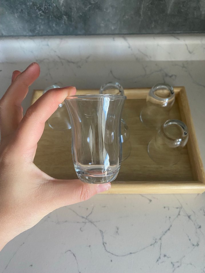 6 Adet Cam Bardak - Görsel 4