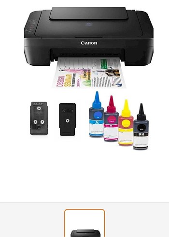 Canon Siyah Yazıcı Tarayıcı - Görsel 2