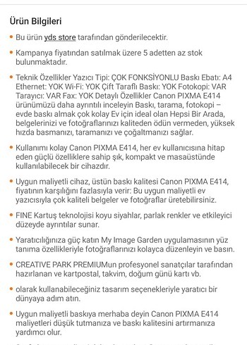 Canon Siyah Yazıcı Tarayıcı - Görsel 3