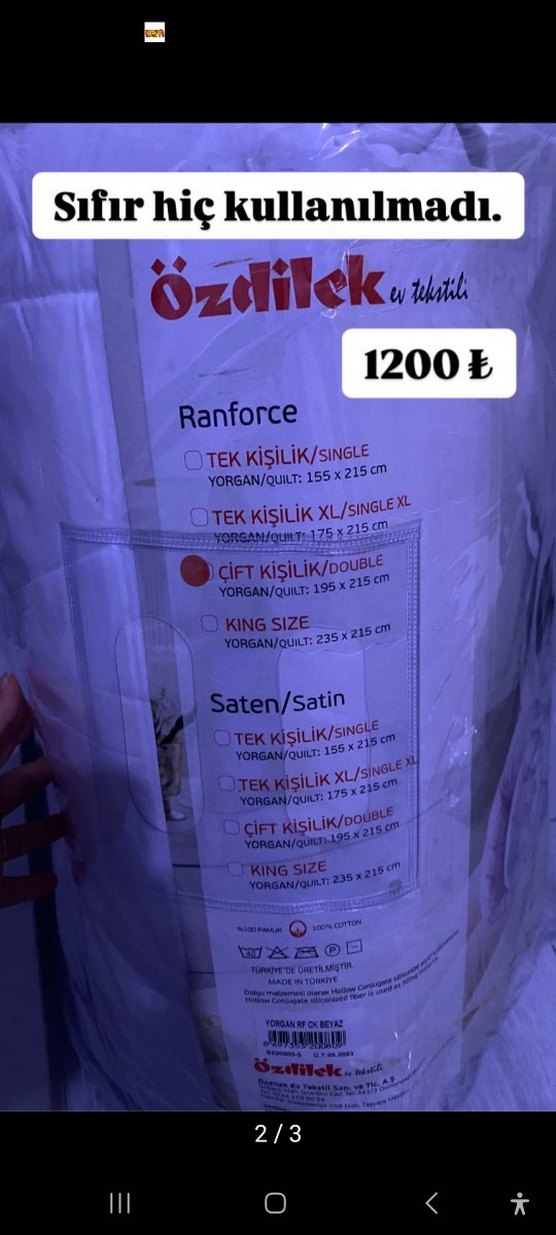 Özdilek Yorgan Çift Kişilik - Görsel 3