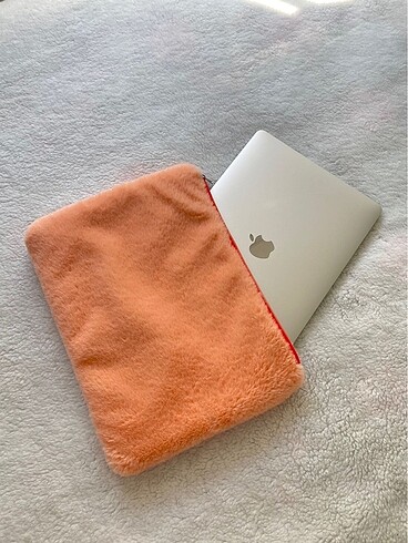 somon peluş laptop/tablet/ipad çantası
