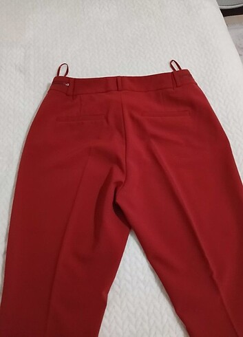 42 Beden kırmızı Renk Kumaş pantolon kırmızı