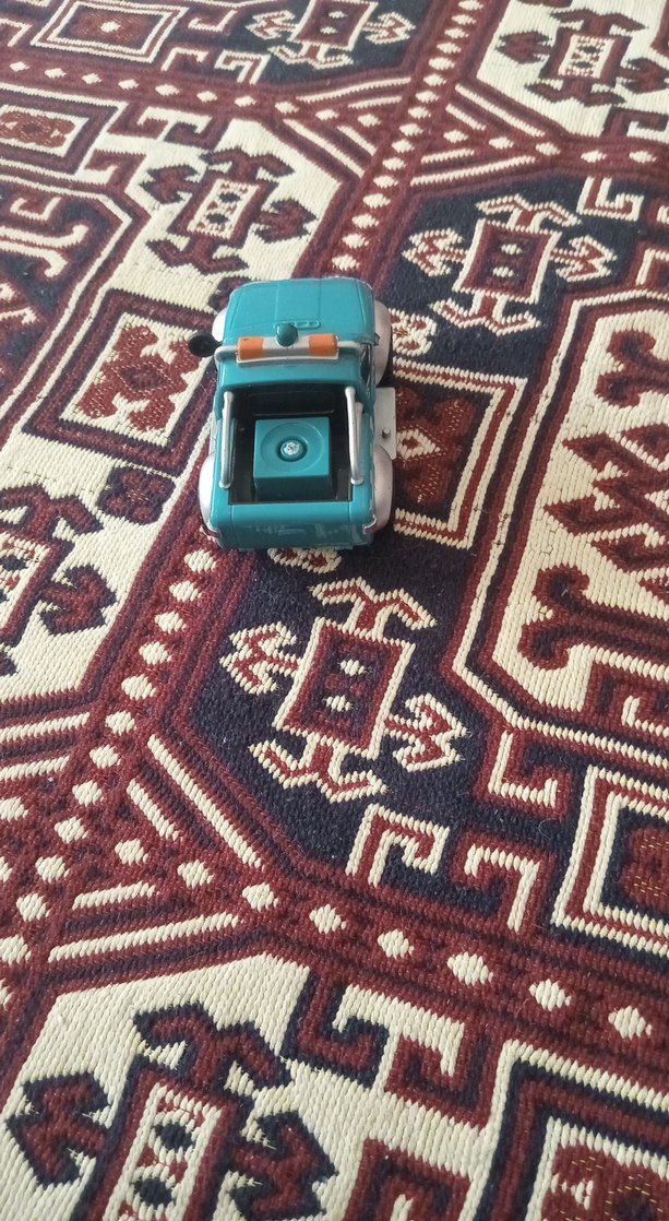 Turkuaz Renkli Oyuncak Araba - Görsel 2