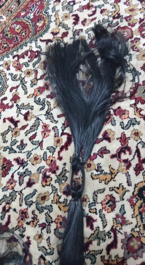 Siyah Püsküllü Bohem Saç Aksesuarı - Görsel 2