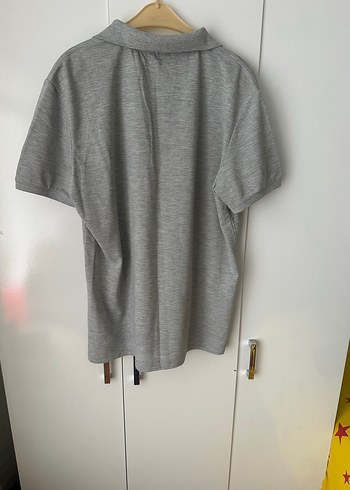 Gri Erkek Polo Tişört - Görsel 2