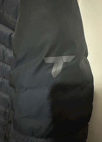 Columbia Marka Lacivert Erkek Şişme Mont, Fermuarlı, - Görsel 6