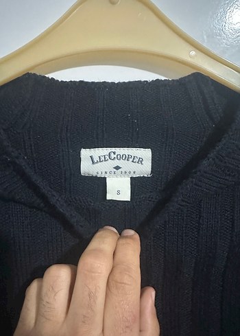 Erkek Siyah Keten Pilili Normal Boy Kazak - Görsel 3