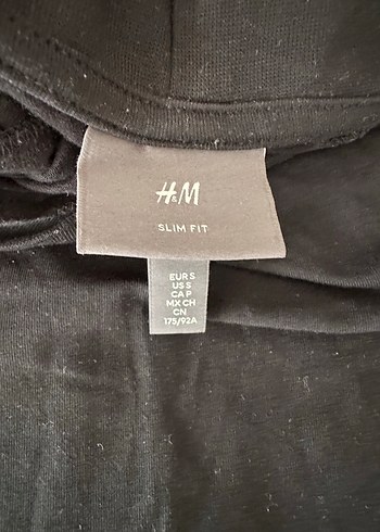 H&M H&M Marka Siyah Boğazlı Uzun Kollu Midi