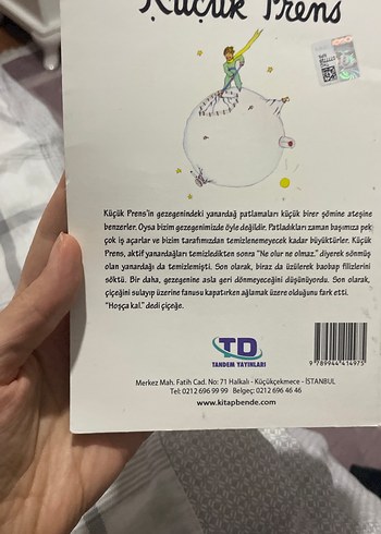 Küçük Prens - Antoine de Saint-Exupéry - Görsel 4