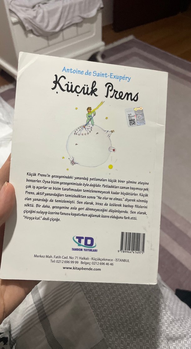 Küçük Prens - Antoine de Saint-Exupéry - Görsel 3