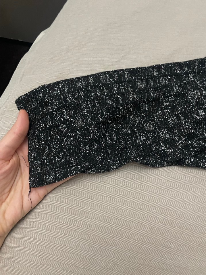 Gri Örgü Kadın Kazak, Uzun Kollu, Salaş Kesim - Görsel 2