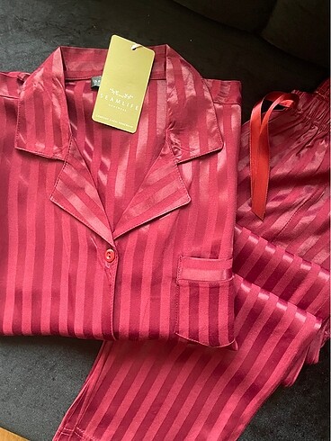 Seamlife 0 pamuk dokuma pijama takımı