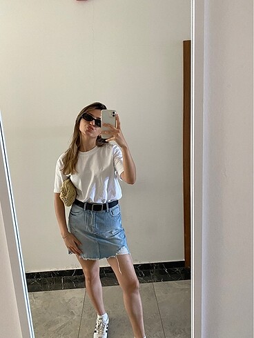 Stradivarius Denim/Kot Etek