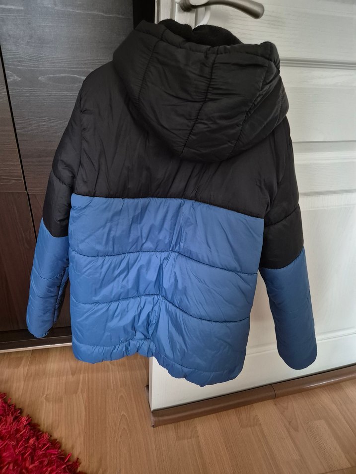 Erkek Çocuk Kapüşonlu Kapitone Mont - Görsel 2