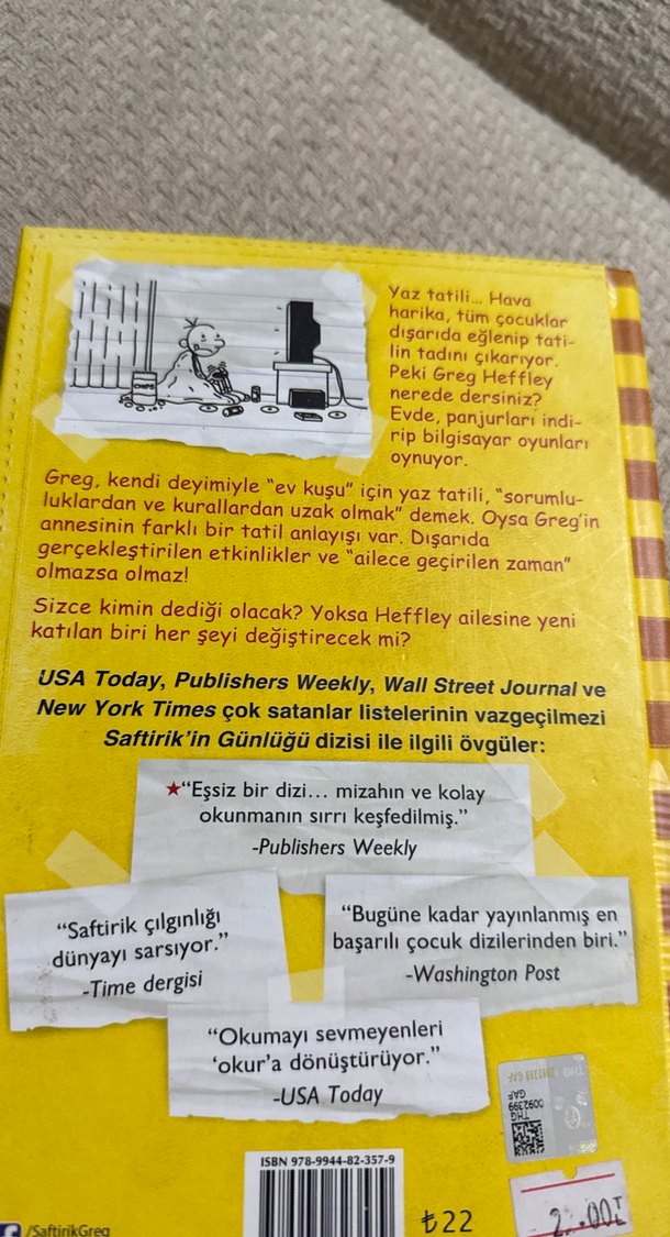 Wimpy Kid Saftirik Greg'in Günlüğü - İşte Şimdi Yandık! - Görsel 3