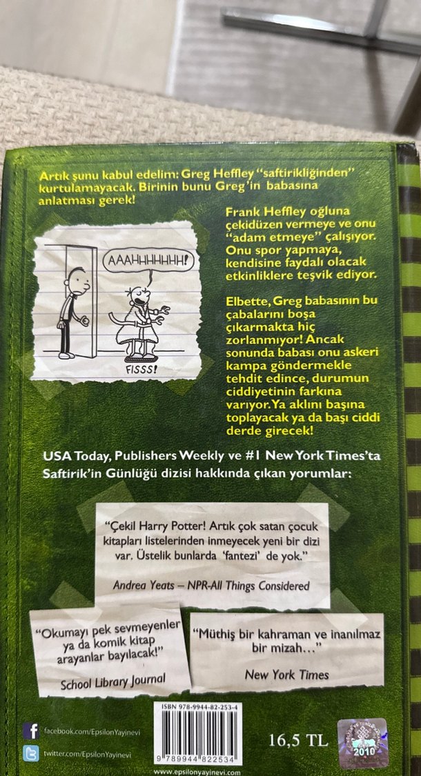 Saftirik Greg'in Günlüğü - Türünün Son Örneği - Görsel 3