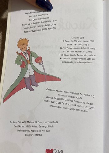 Küçük Prens - Cemal Süreya & Tomris Uyar Çevirisi - Görsel 2