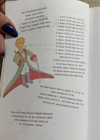 Küçük Prens - Antoine de Saint-Exupéry - Görsel 2