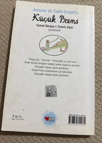 Küçük Prens - Antoine de Saint-Exupéry - Görsel 4