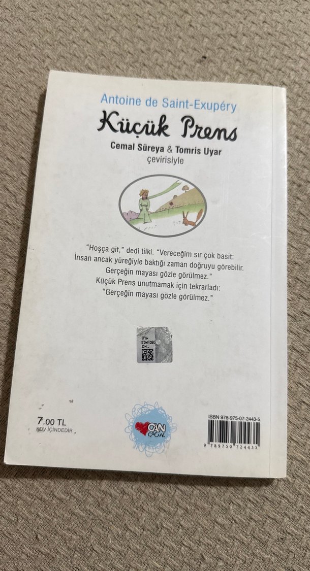 Küçük Prens - Antoine de Saint-Exupéry - Görsel 4