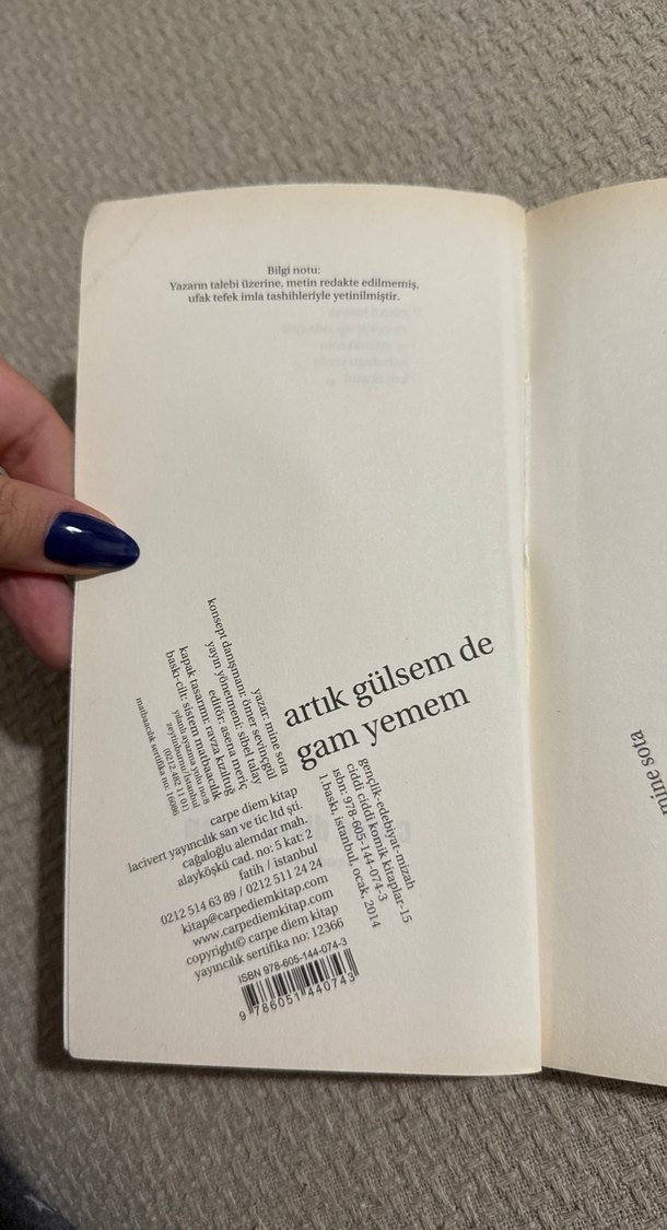 Artık Gülsem de Gam Yemem - Mine Şota - Görsel 2