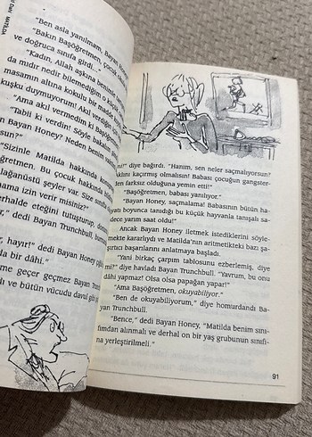 Roald Dahl Matilda Çocuk Kitabı - Görsel 3