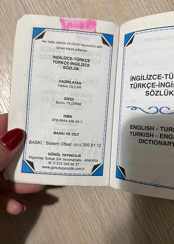 İngilizce-Türkçe Türkçe-İngilizce Sözlük - Görsel 7