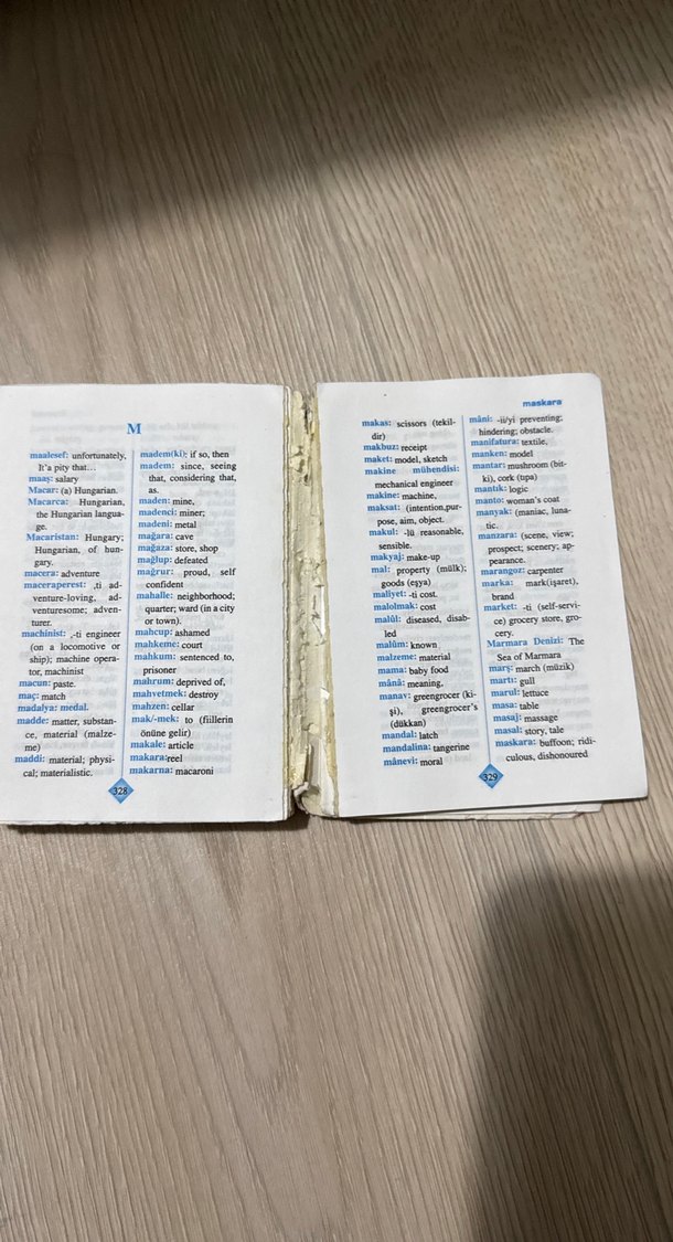 İngilizce-Türkçe Türkçe-İngilizce Sözlük - Görsel 5