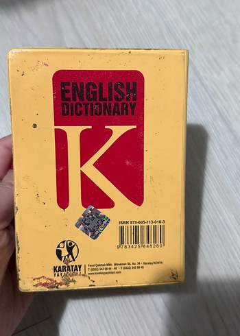 Karatay İngilizce-Türkçe Sözlük - Görsel 4