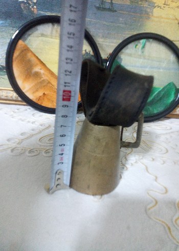 çan pirinç antika - Görsel 3