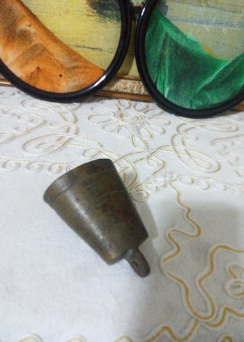 Çan pirinç antika - Görsel 3