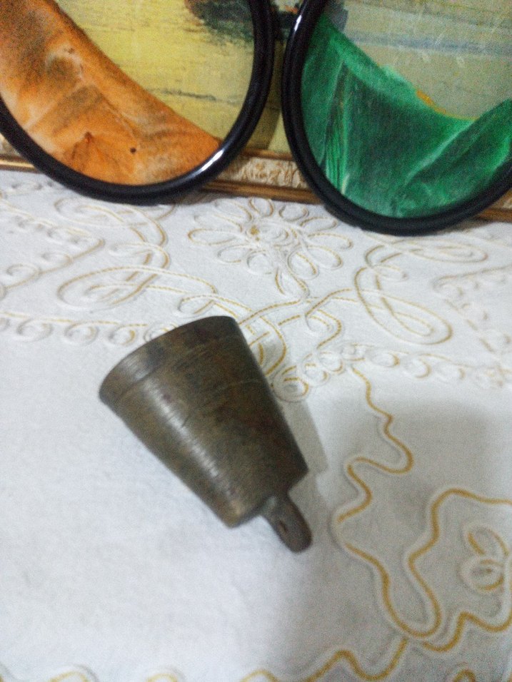 Çan pirinç antika - Görsel 3