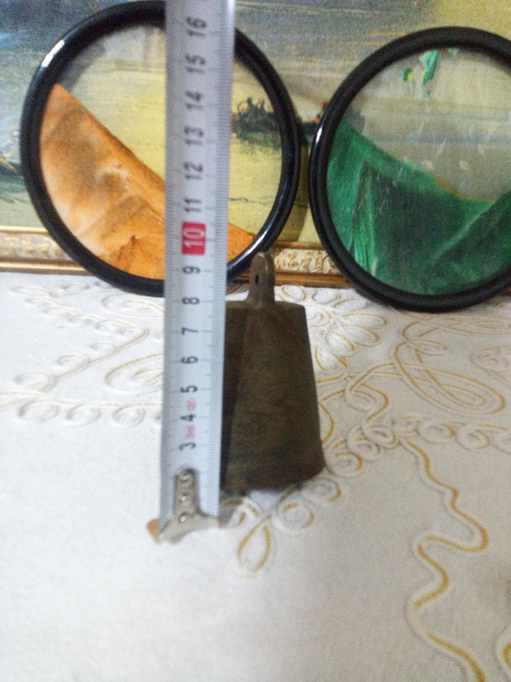 Çan pirinç antika - Görsel 2