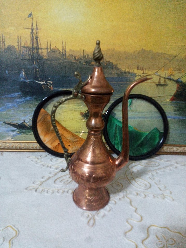 ibrik bakır dekor - Görsel 2