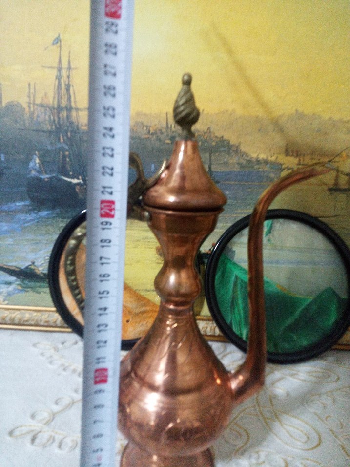 ibrik bakır dekor - Görsel 3