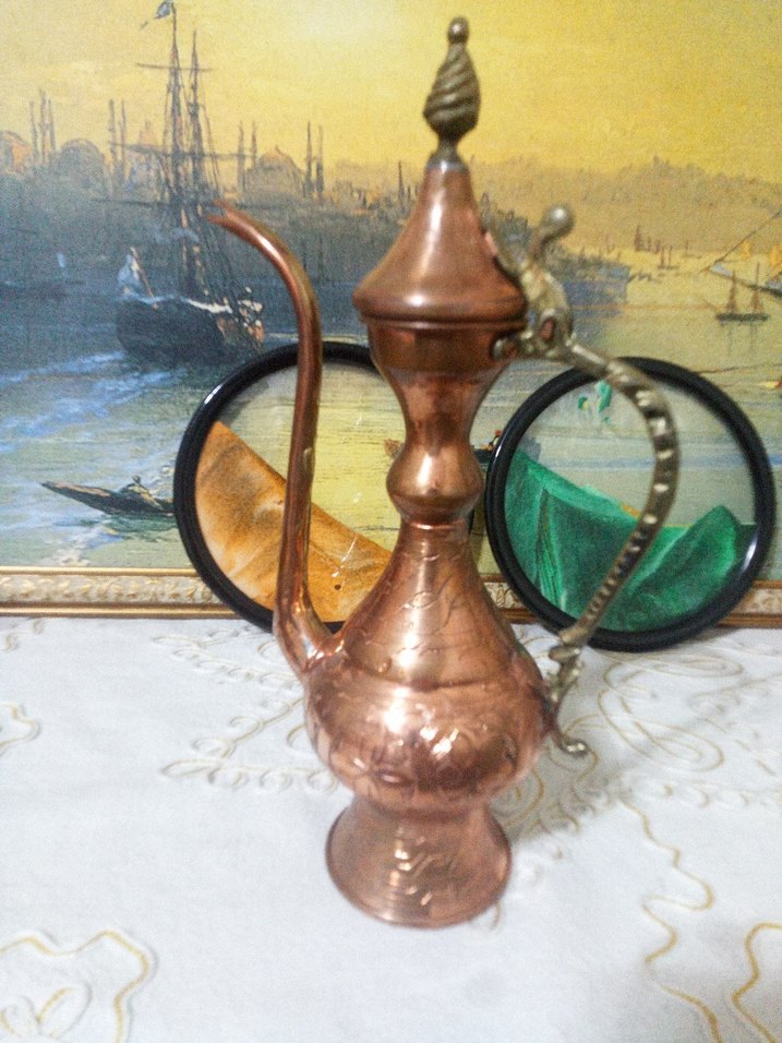 ibrik bakır dekor - Görsel 5