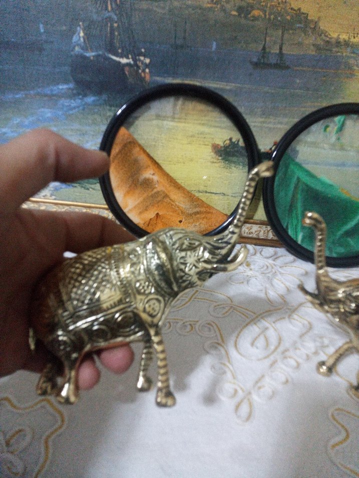 Parlak Camel Fil Biblo Seti - Görsel 3