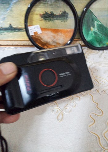 Siyah Pioneer Focus Free Film Kamera - Görsel 6