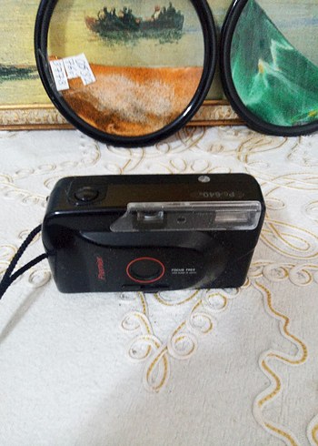 Siyah Pioneer Focus Free Film Kamera - Görsel 2