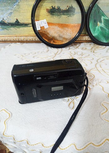 Siyah Pioneer Focus Free Film Kamera - Görsel 3