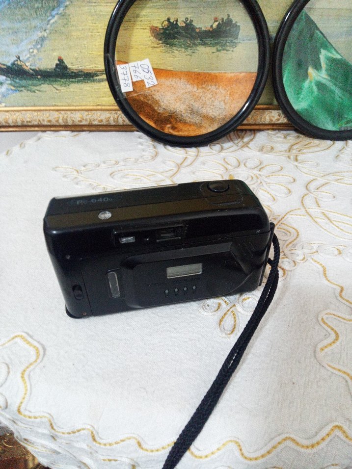 Siyah Pioneer Focus Free Film Kamera - Görsel 3