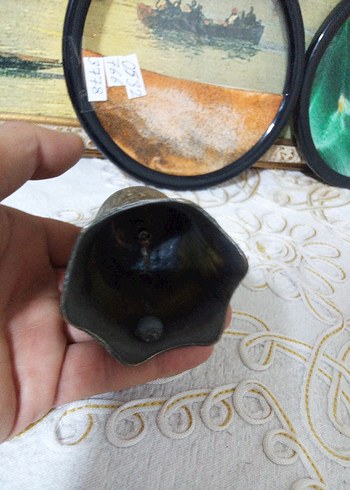 Altın Renkli Parlak Ejderha Figürlü Çan - Görsel 4