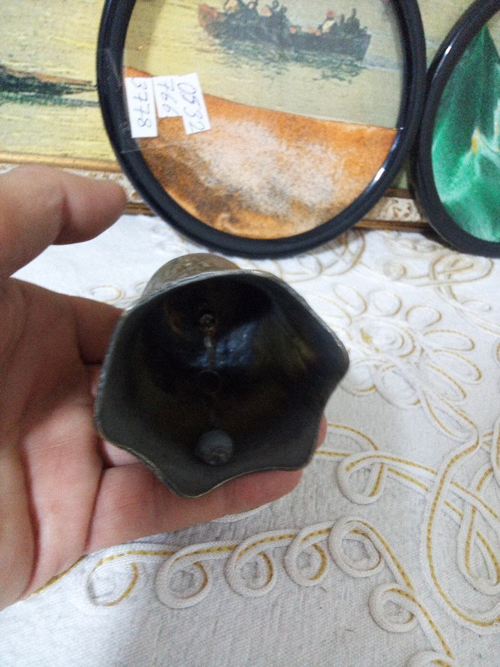 Altın Renkli Parlak Ejderha Figürlü Çan - Görsel 4