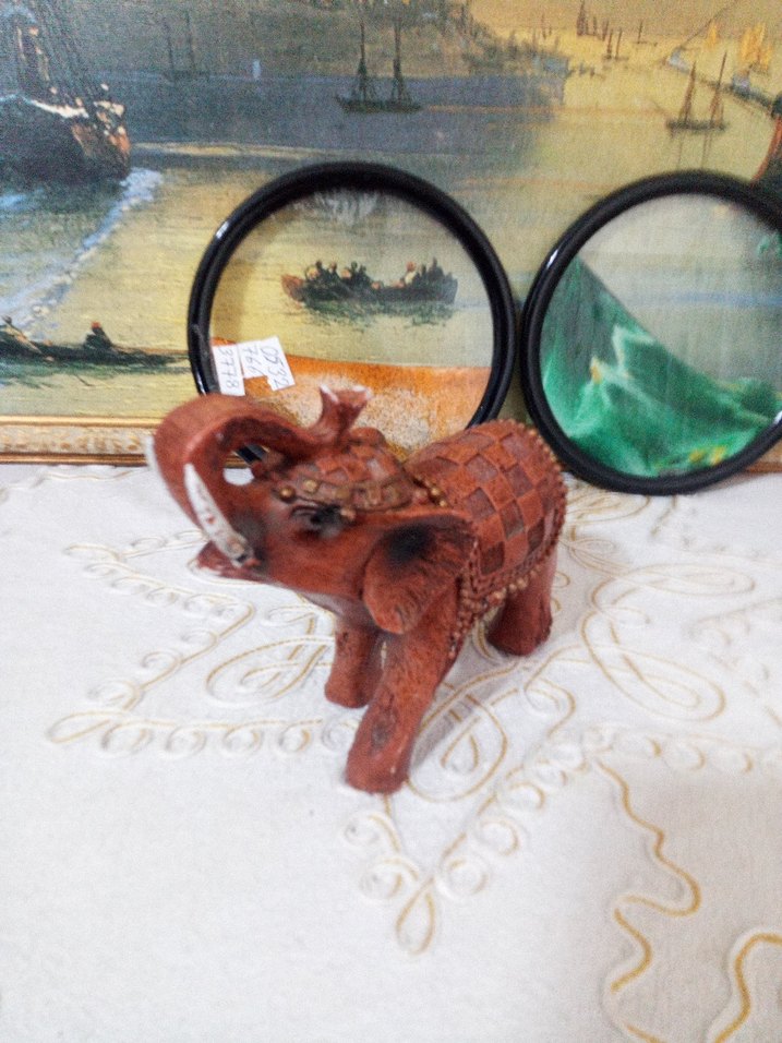 Renkli Kamış Fil Figürün - Görsel 5