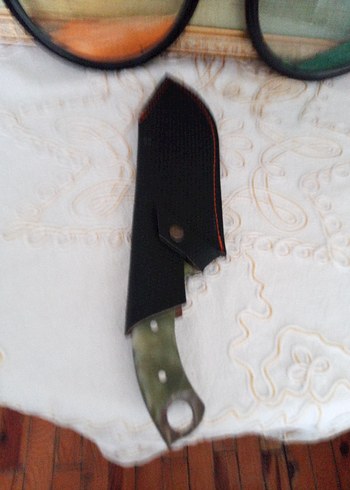 Yeşil Saplı Bıçak ve Kılıfı - Görsel 5