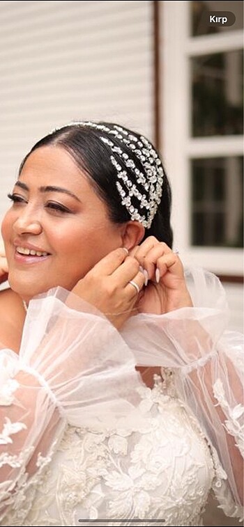 Helen model gelin tacı
