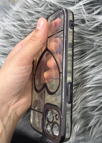 Pullu Gri ve Pembe Gotik Telefon Kılıfları - Görsel 4