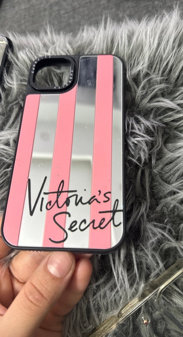 Pullu Gri ve Pembe Gotik Telefon Kılıfları - Görsel 5